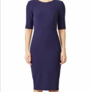 ST by Olcay Gulsin-Trina Deep Blue Dress